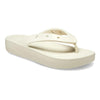 Crocs Classic Thong Slip On Platform Sandal - Bone-Crocs-Buy shoes online