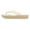 Crocs Classic Thong Slip On Platform Sandal - Bone-Crocs-Buy shoes online