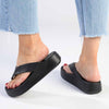 Crocs Getaway Platform Flip - Black-Crocs-Buy shoes online