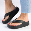 Crocs Getaway Platform Flip - Black-Crocs-Buy shoes online