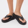 Crocs Getaway Platform Flip Sandals - Black