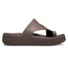 Crocs Getaway Platform Toe Loop - Truffle