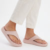Crocs Getaway Triangle Flip Sandals - Quartz