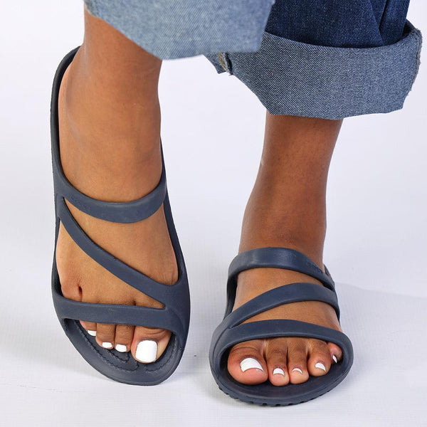 Crocs Kadee II Sandal - Navy-Crocs-Buy shoes online