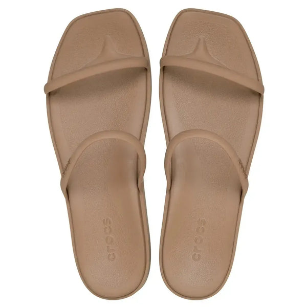 Crocs Miami 2 Strap Sandals - Milk Chocolate