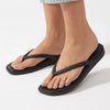 Crocs Miami Flip Sandals - Black
