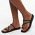 Crocs Miami Toe Loop Sandal - Black