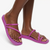 Crocs Miami Toe Loop Sandal - Grape Berry