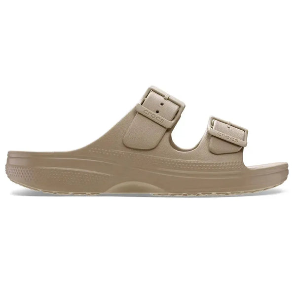 Crocs Saturday Sandal Slides - Taupe