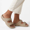 Crocs Saturday Sandal Slides - Taupe