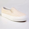 Direct Ladies Fashion Vulcanized Sneakers - Nude