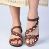 Dodos Gold Trims Budget Sandal - Tan
