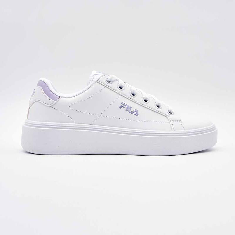 FILA Court Plumpy Ladies Sneaker White Lilac Shoe Box Online