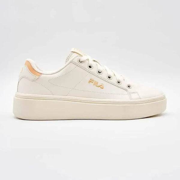 FILA Court Plumpy Ladies Sneaker - White / Peach Fuzz