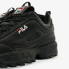 FILA Disruptor II Ladies Sneaker - Fila Black/ Fila Red
