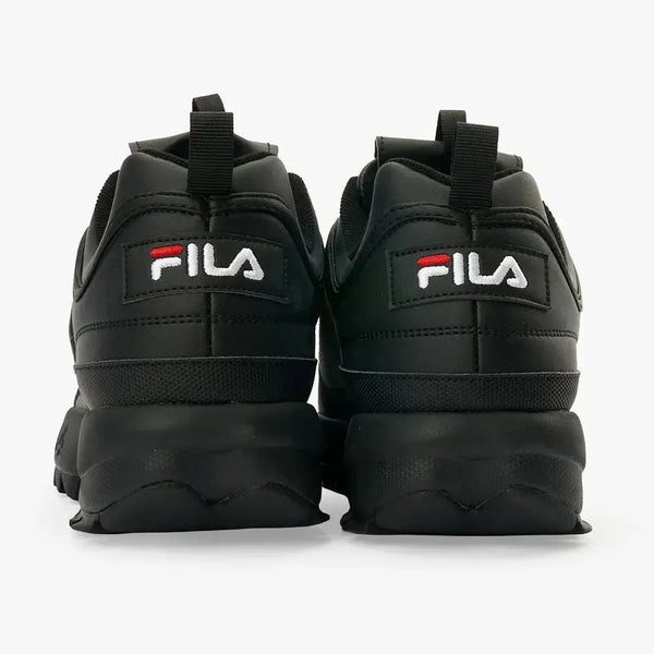FILA Disruptor II Ladies Sneaker - Fila Black/ Fila Red