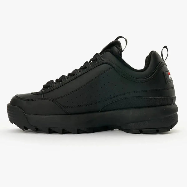 FILA Disruptor II Ladies Sneaker - Fila Black/ Fila Red