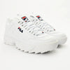 FILA Disruptor II Ladies Sneaker - Fila White / Fila Navy / Fila Red