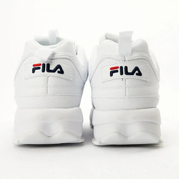 FILA Disruptor II Ladies Sneaker - Fila White / Fila Navy / Fila Red