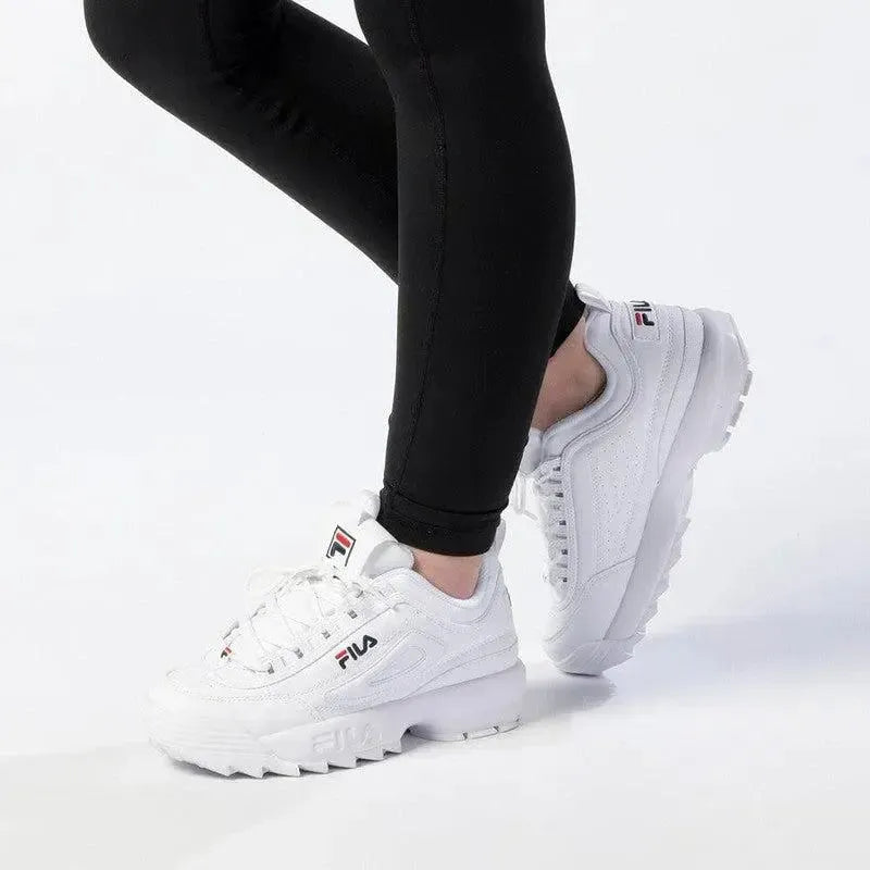 FILA Disruptor II Ladies Sneaker Fila White /Fila Navy /Fila Red