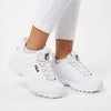 FILA Disruptor II Ladies Sneaker - Fila White / Fila Navy / Fila Red