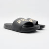 FILA Hillside Metallic Slide - Black/Gold-FILA-Buy shoes online