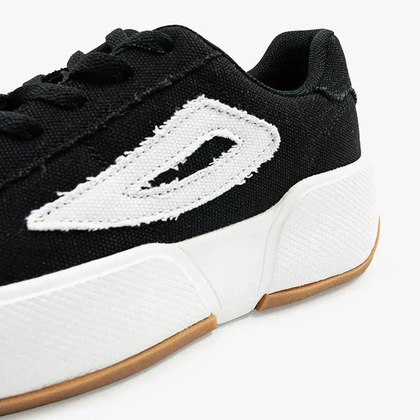 FILA Sangria Canvas Sneaker - Black/ White