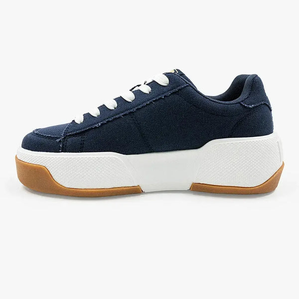 FILA Sangria Canvas Sneaker - Dark Denim