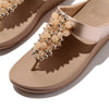 Fit Flop Fino Bauble-Bead Sandal - Metallic Beige