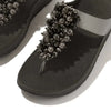 Fit Flop Fino Bauble-Bead Sandal - Pewter Black