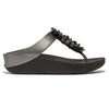 Fit Flop Fino Bauble-Bead Sandal - Pewter Black