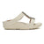 Fit Flop Fino H-Bar Slide with Pearl and Crystal Adornment - Turtledove