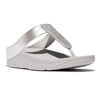 Fit Flop Fino Metallic Glitterdust Sandal - Silver