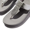 Fit Flop Fino Metallic Glitterdust Sandal - Silver