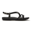 Fit Flop Gracie Crystal Strappy Sandals - All Black