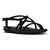 Fit Flop Gracie Crystal Strappy Sandals - All Black