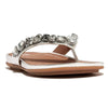Fit Flop Gracie Jewel-Delux Metallic Sandals - Silver