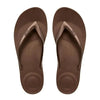 Fit Flop IQushion Ergonomic Flip Flops - Bronze