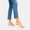 Fit Flop IQushion Ergonomic Flip Flops - Urban White