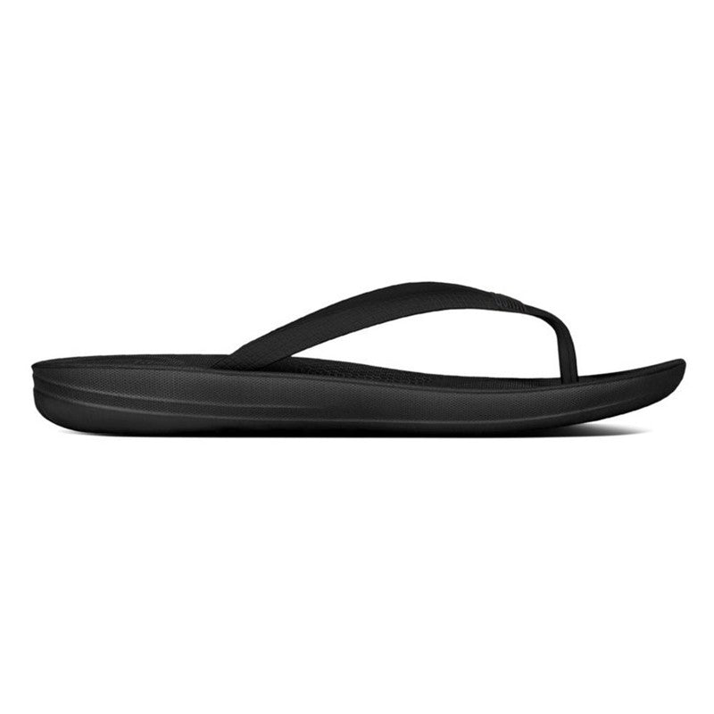 Fit Flop Iqushion Ergonomic Flip Flops - Black – Shoe Box™ Online Store