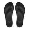 Fit Flop Iqushion Ergonomic Flip Flops - Black-Fit Flop-Buy shoes online