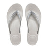 Fit Flop Iqushion Ergonomic Flip Flops - Silver-Fit Flop-Buy shoes online