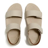 Fit Flop Lulu Adjustable Leather Sandal - Hazy Taupe