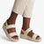 Fit Flop Lulu Adjustable Leather Sandal - Hazy Taupe