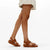 Fit Flop Lulu Adjustable Leather Sandal - Light Tan