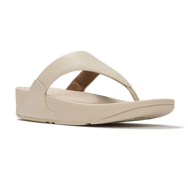 Fit Flop Lulu Leather Sandal - Hazy Taupe