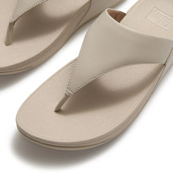 Fit Flop Lulu Leather Sandal - Hazy Taupe