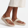 Fit Flop Lulu Leather Sandal - Hazy Taupe