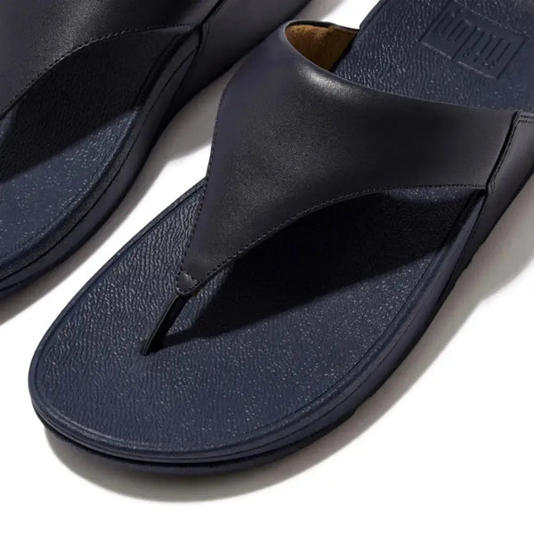 Fit Flop Lulu Leather Sandal - Midnight Navy