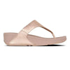 Fit Flop Lulu Leather Sandal - Rose Gold